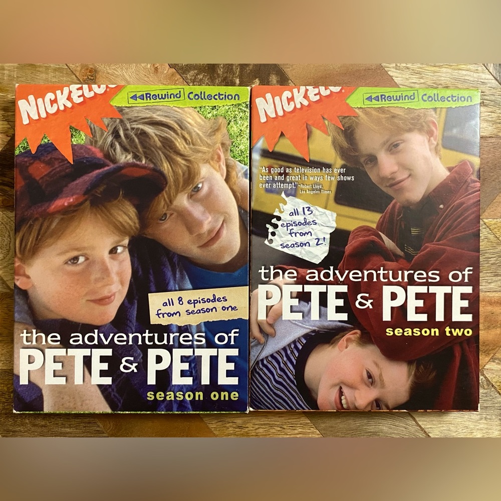 The Adventures of Pete & Pete Seasons 1 & 2 on DVD Excellent Used Condition